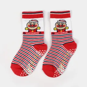 Boys Anti Slip Socks Stripe Line | 2Y 