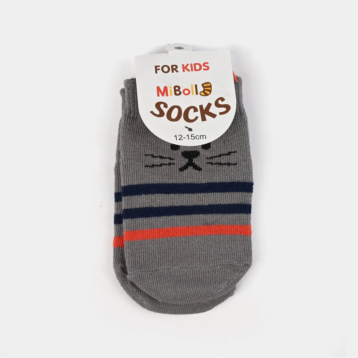 Boys Socks Anti Slip Grey | 12M 