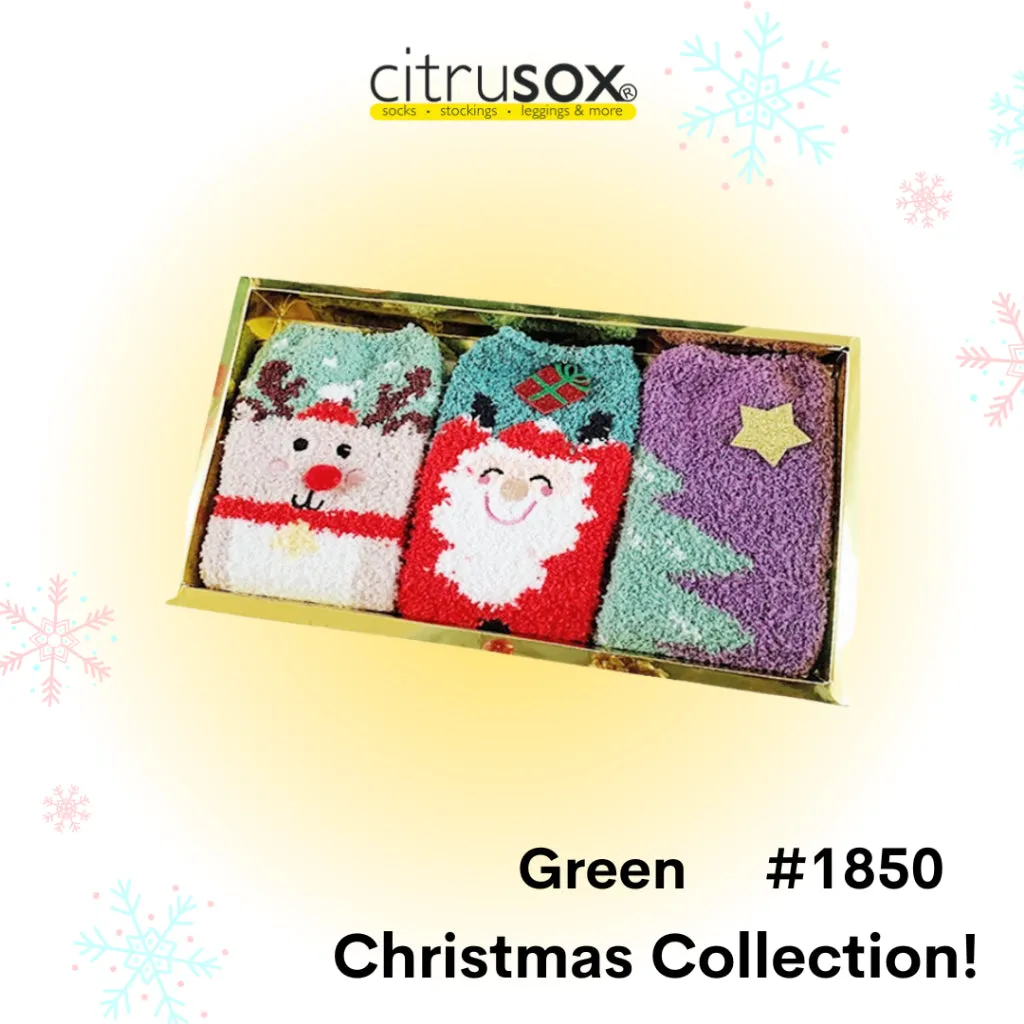 Christmas Bedroom Socks [3 Pairs Gift Set]