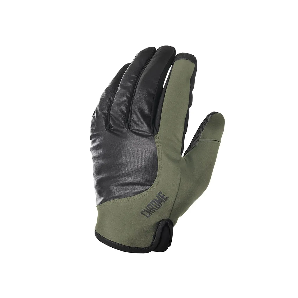 Chrome Industries Mid Weight Cycle Gloves - Olive