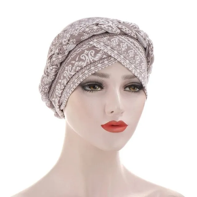 Floral Cotton Turban