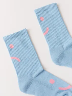 Happy Sad Pastel Socks