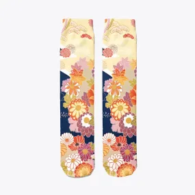 Japanese Flowers Socks