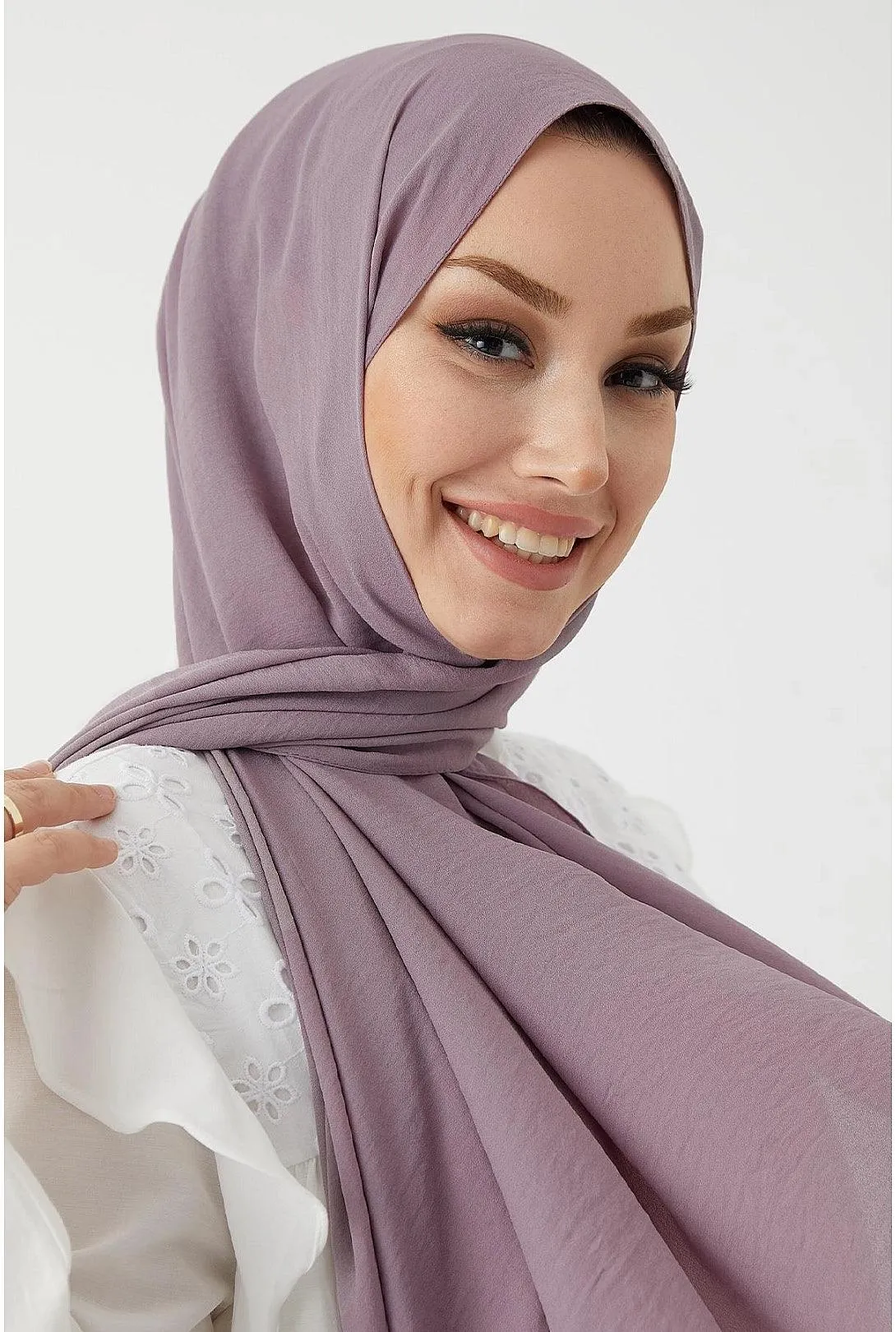 Jazz Modest Hijab Scarf for Women - Lilac Purple