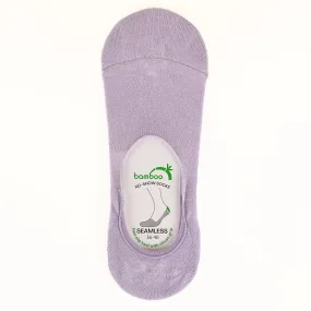 Lavender Bamboo No-Show Socks | Seamless and comfortable