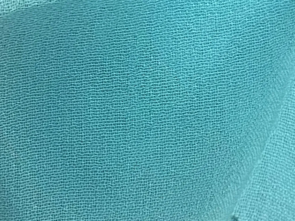 Light Sea Blue Plain 60 Grams Georgette Fabric (Wholesale)