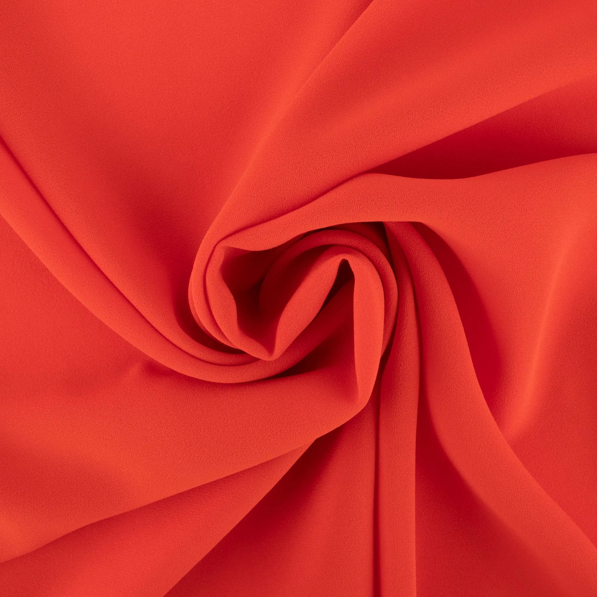 Novelty Polyester Solid - Chiffon - Dark orange