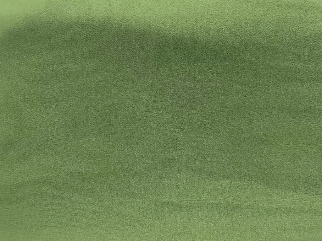 Pista Green Plain Georgette Fabric