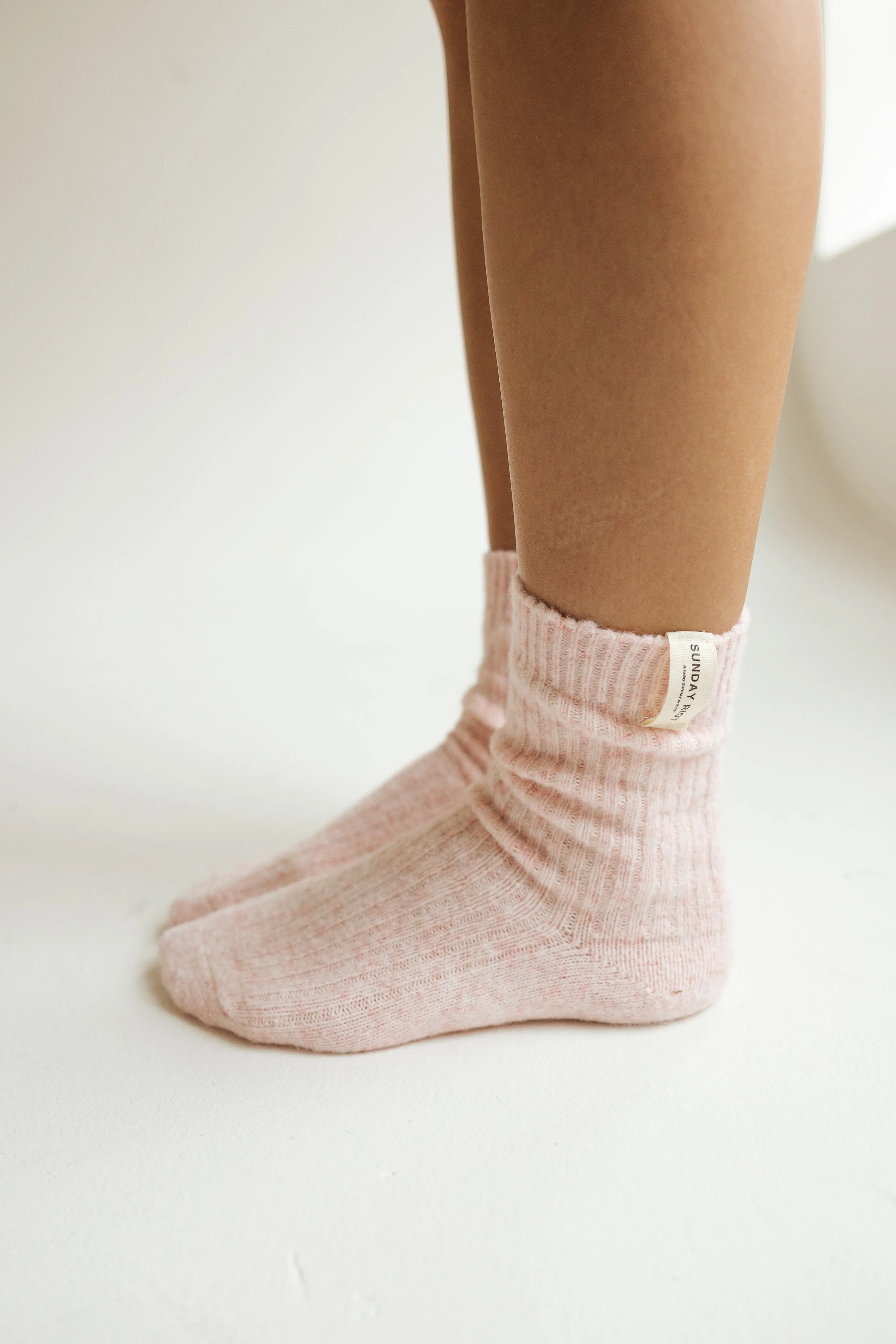 Riot Pastel Club Socks in- Strawberry Milkshake