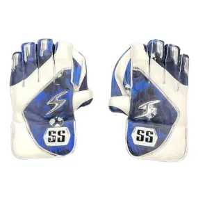 SS Player Series Wicket Keeping Gloves White/Black