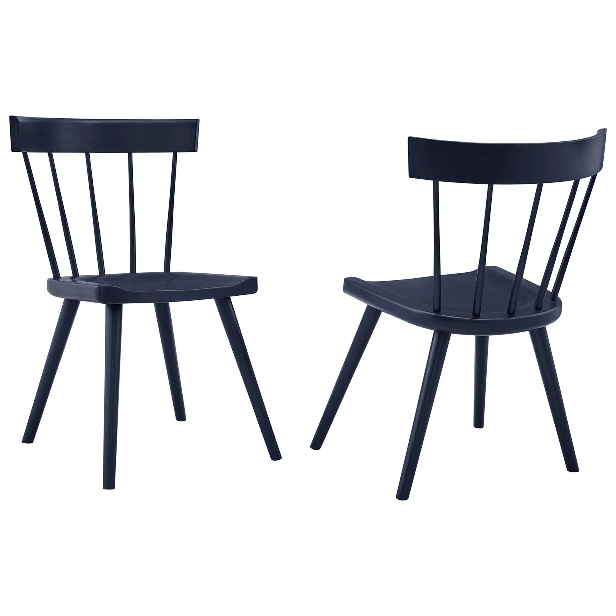 Sutter Wood Dining Side Chair Set of 2 by Modway