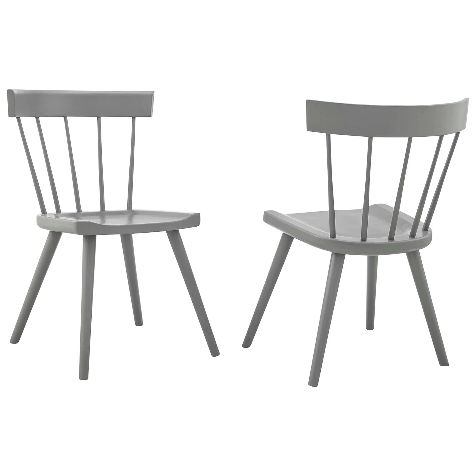 Sutter Wood Dining Side Chair Set of 2 by Modway