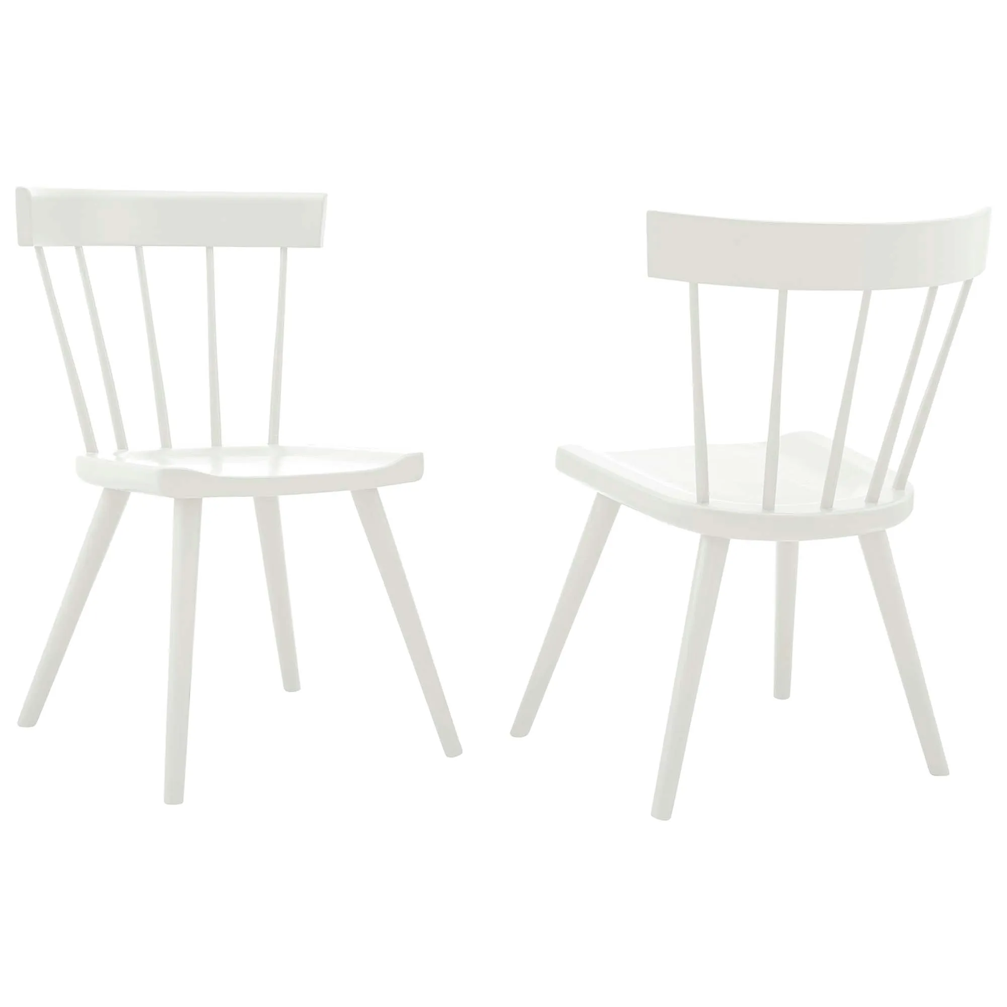 Sutter Wood Dining Side Chair Set of 2 by Modway