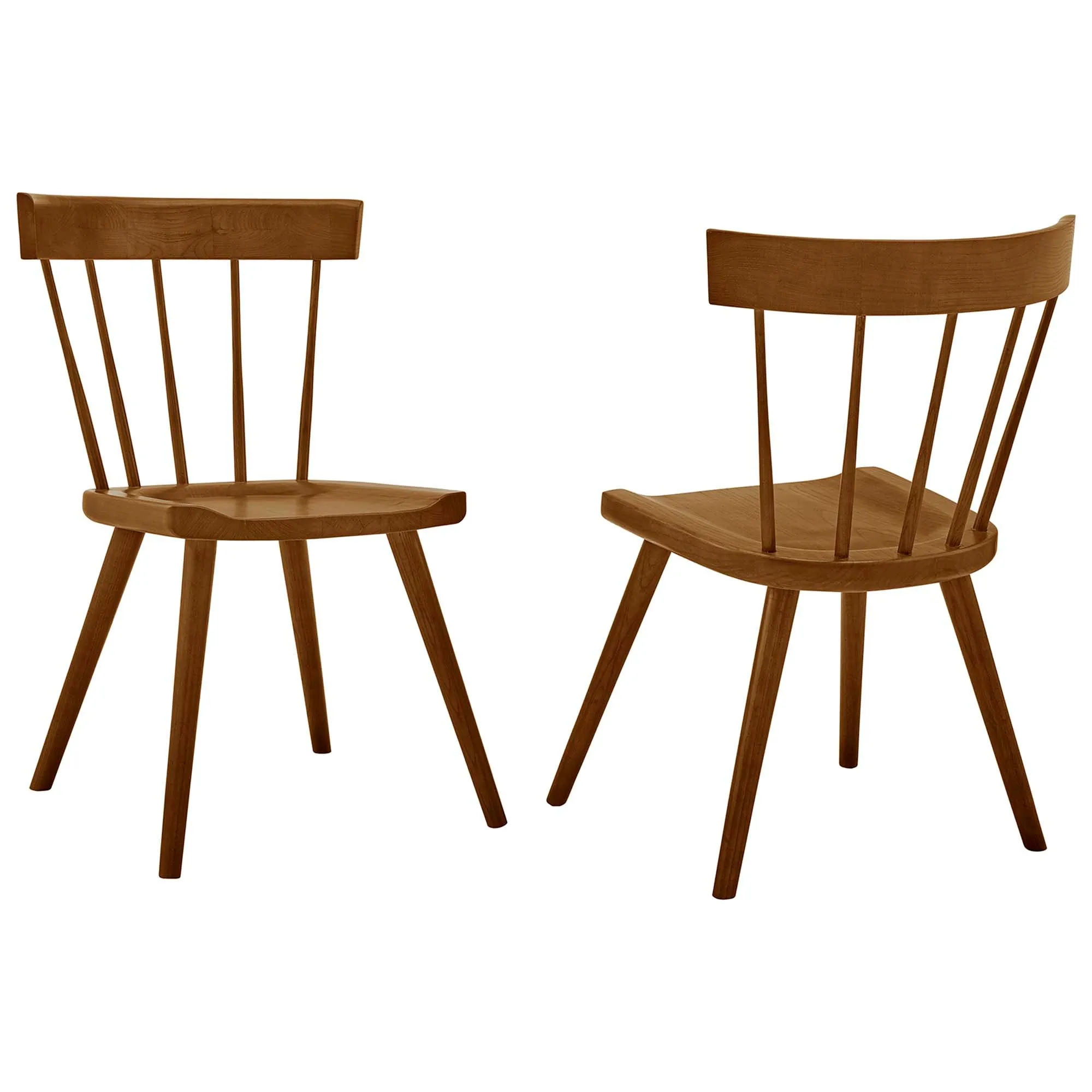 Sutter Wood Dining Side Chair Set of 2 by Modway