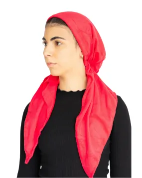 Terry Strawberry Adjustable Pre-Tied Bandanna